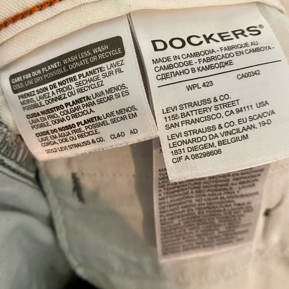 Dockers Mens Long Grey Pant - Picture 4 of 8